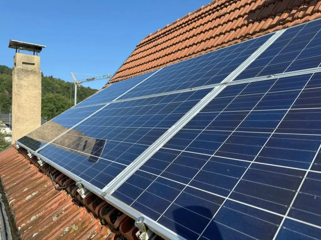 Referenzbild PV-Anlage Reinigung