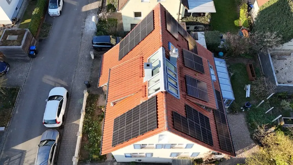 Photovoltaik Anlage auf einem Dach