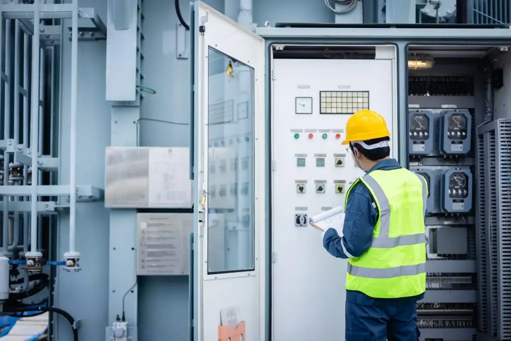 Smart Meter im Zählerschrank neben Batteriespeicher – dynamischer Stromtarif mit Speicher